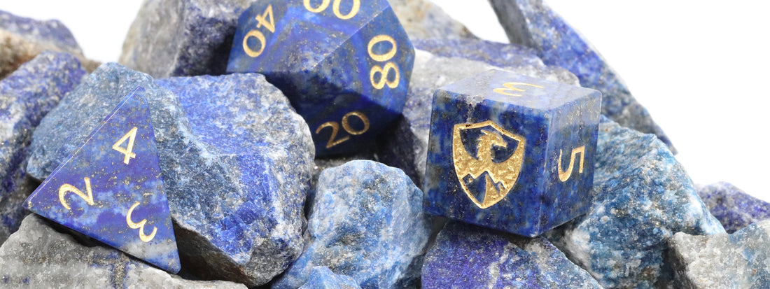 Absolute Spiritual Power—Lapis Lazuli Gemstone Dice