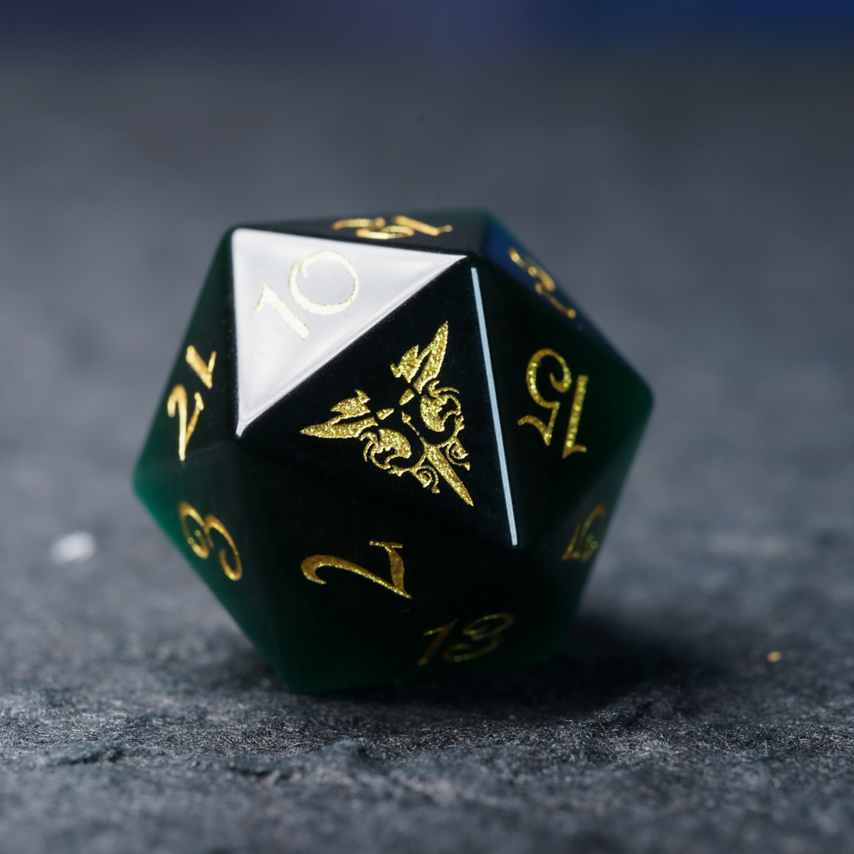 D20 Baldur's Gate 3 Collector's Edition Gemstone Dice - DragonStone