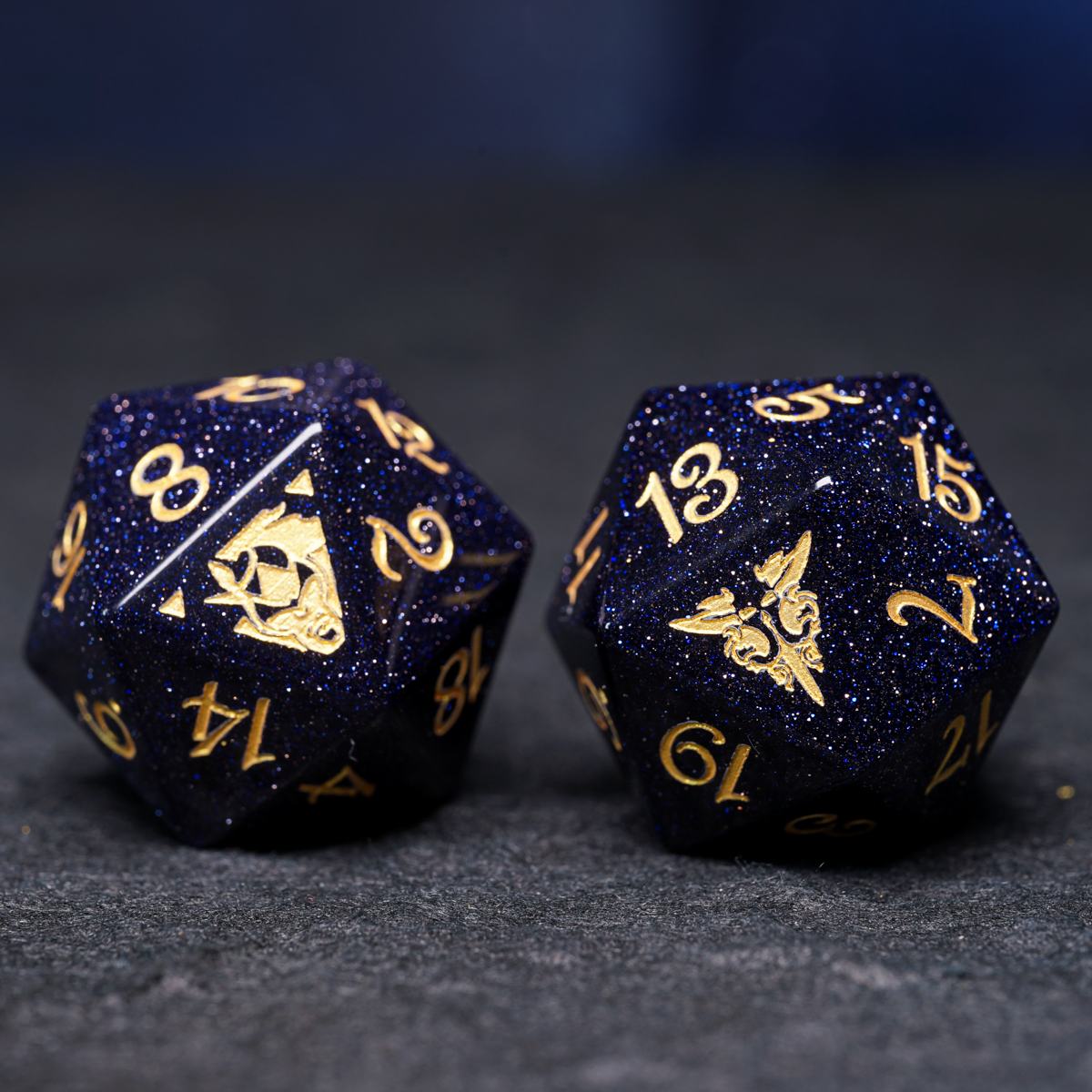 D20 Baldur's Gate 3 Collector's Edition Gemstone Dice - DragonStone