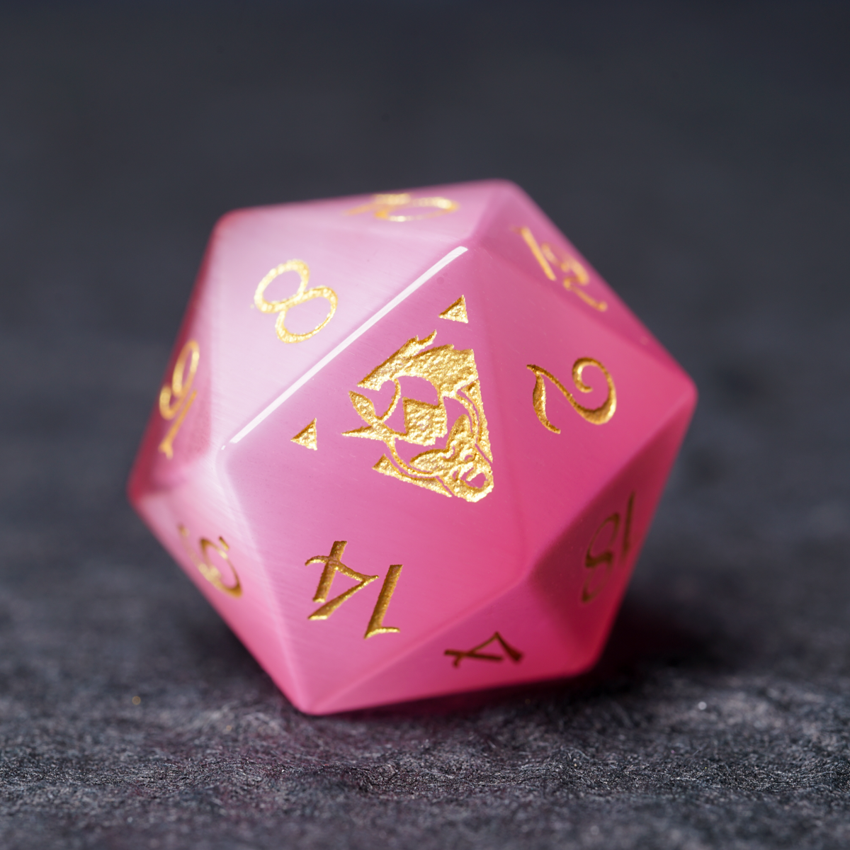 D20 Baldur's Gate 3 Collector's Edition Gemstone Dice - DragonStone