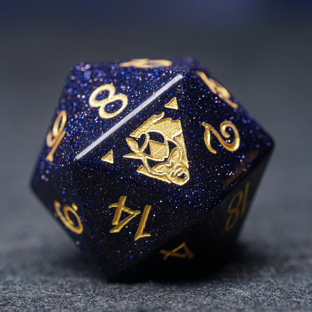 D20 Baldur's Gate 3 Collector's Edition Gemstone Dice - DragonStone