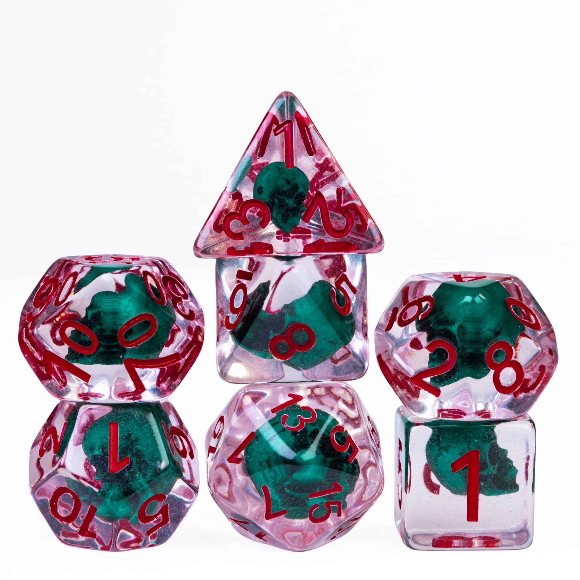 Death Skull Resin Dice - DragonStone