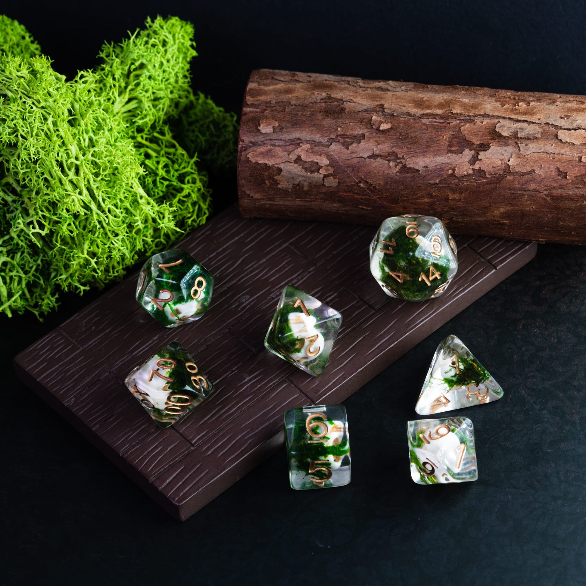 Death Skull Resin Dice - DragonStone