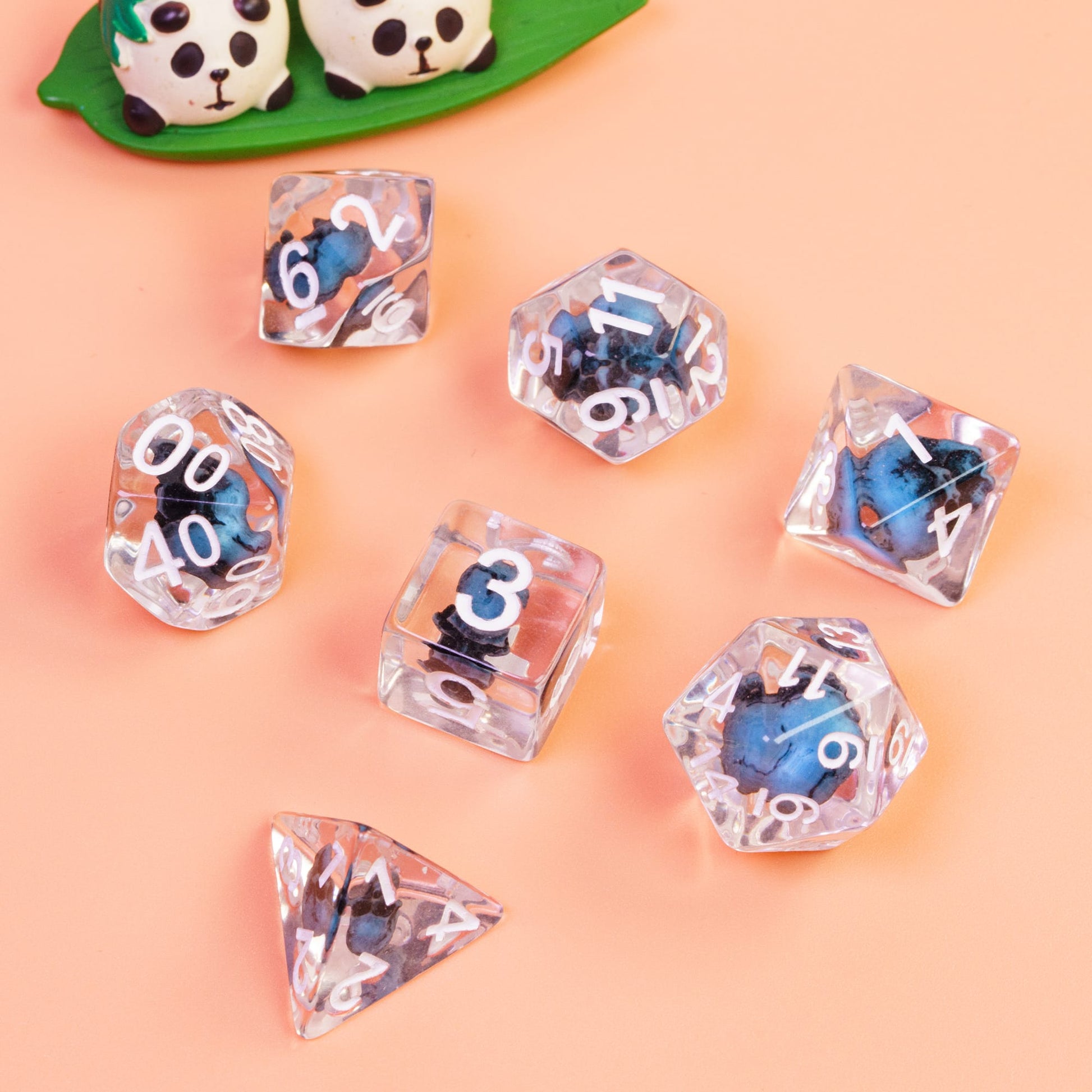 Death Skull Resin Dice - DragonStone