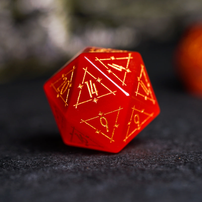Celestial Palace · Weave of Fate · Multicolor Cat’s Eye Dice Set