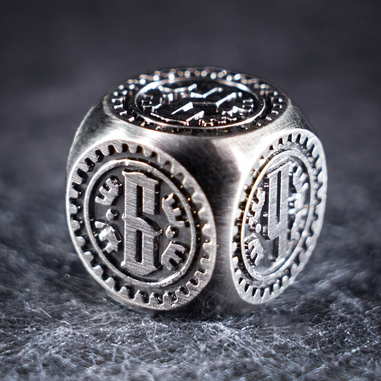 Clockwork Relic D6 Metal Die