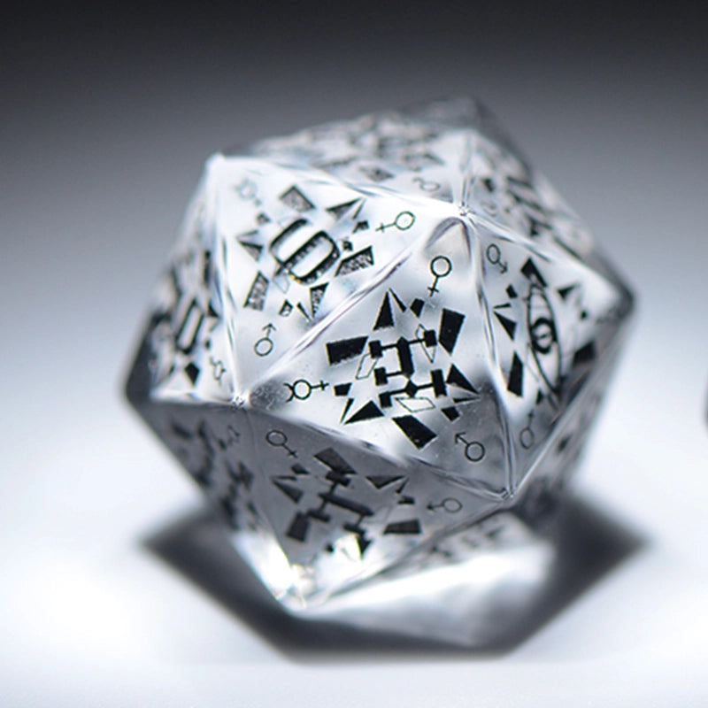 Inception Glass Dice Set - DragonStone