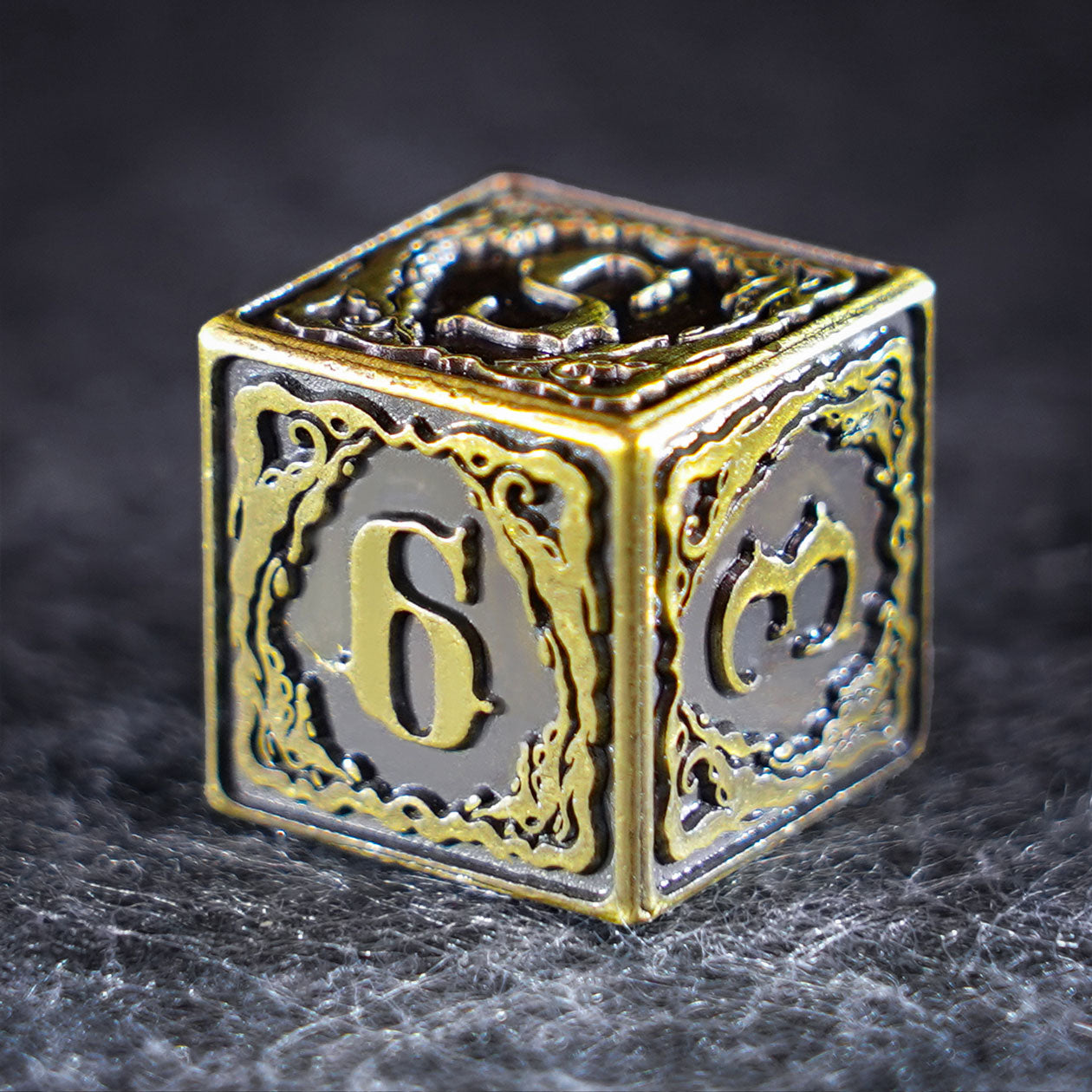 Eldritch Sigil D6 Metal Die