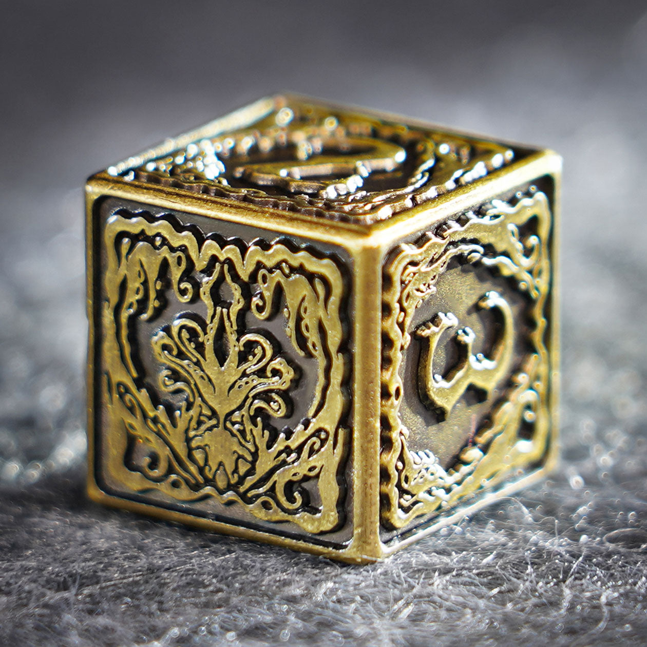 Eldritch Sigil D6 Metal Die