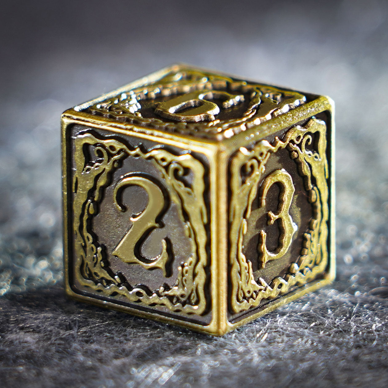 Eldritch Sigil D6 Metal Die