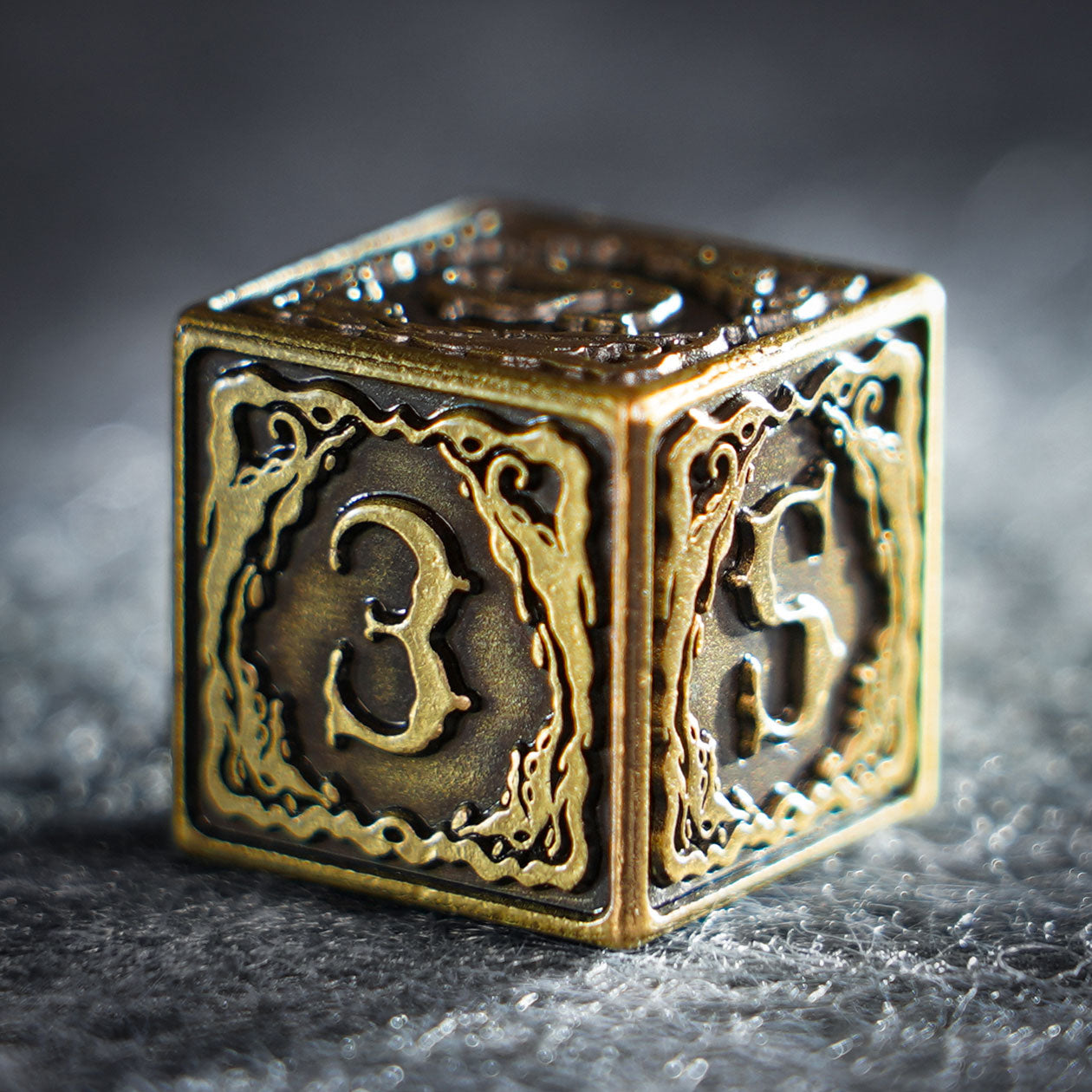 Eldritch Sigil D6 Metal Die