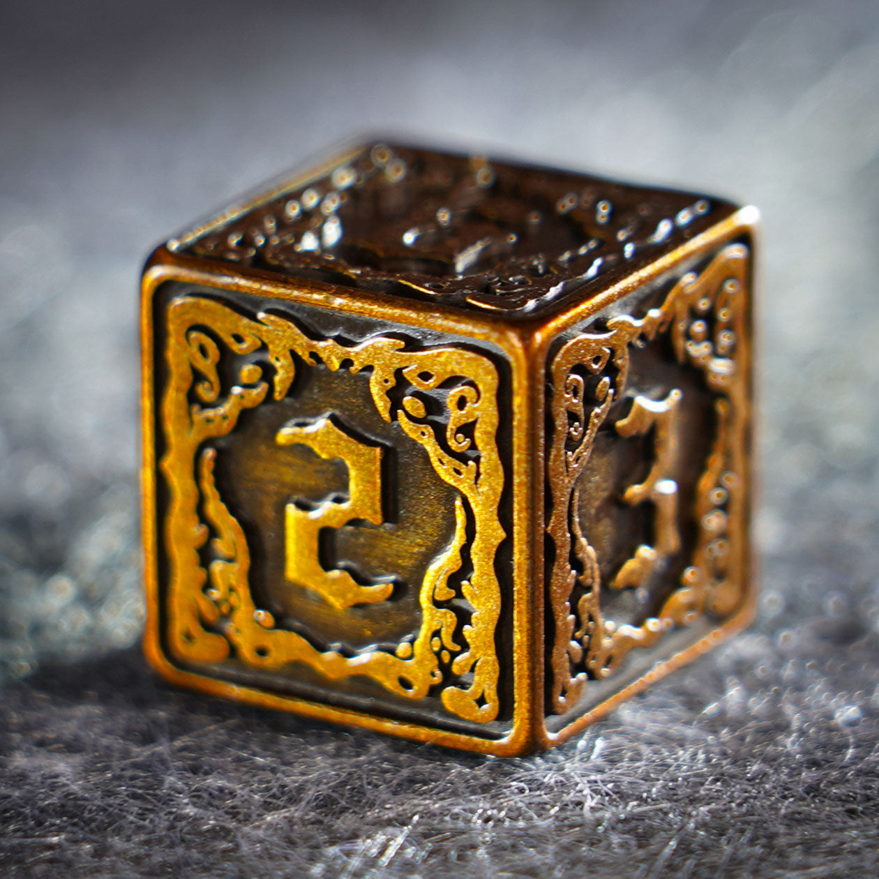 Eldritch Sigil D6 Metal Die