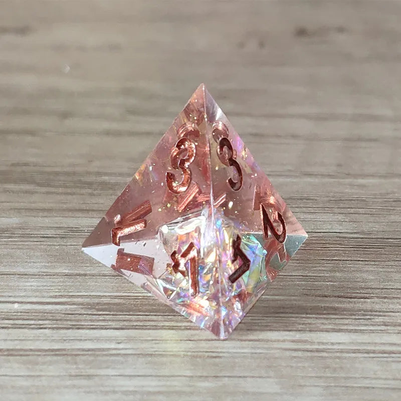 Vibrant Resin Dice Set - DragonStone