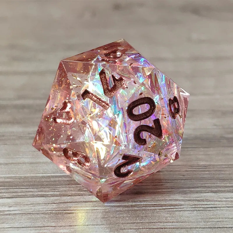 Vibrant Resin Dice Set - DragonStone