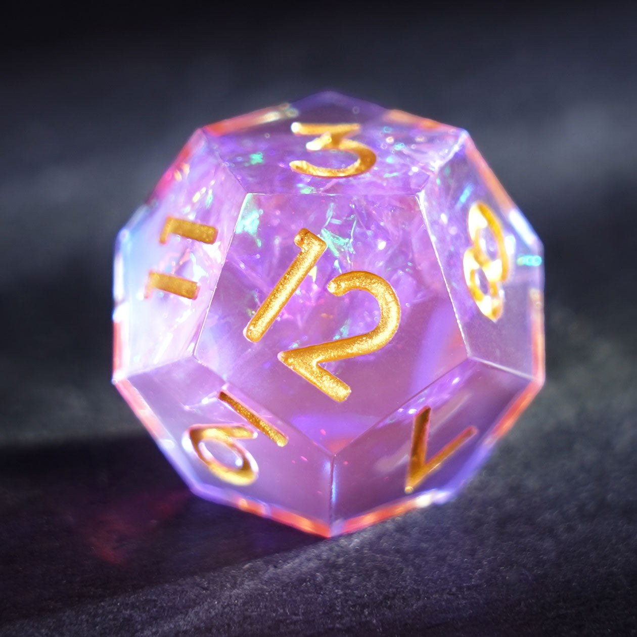 Prism Veil Resin Dice Set