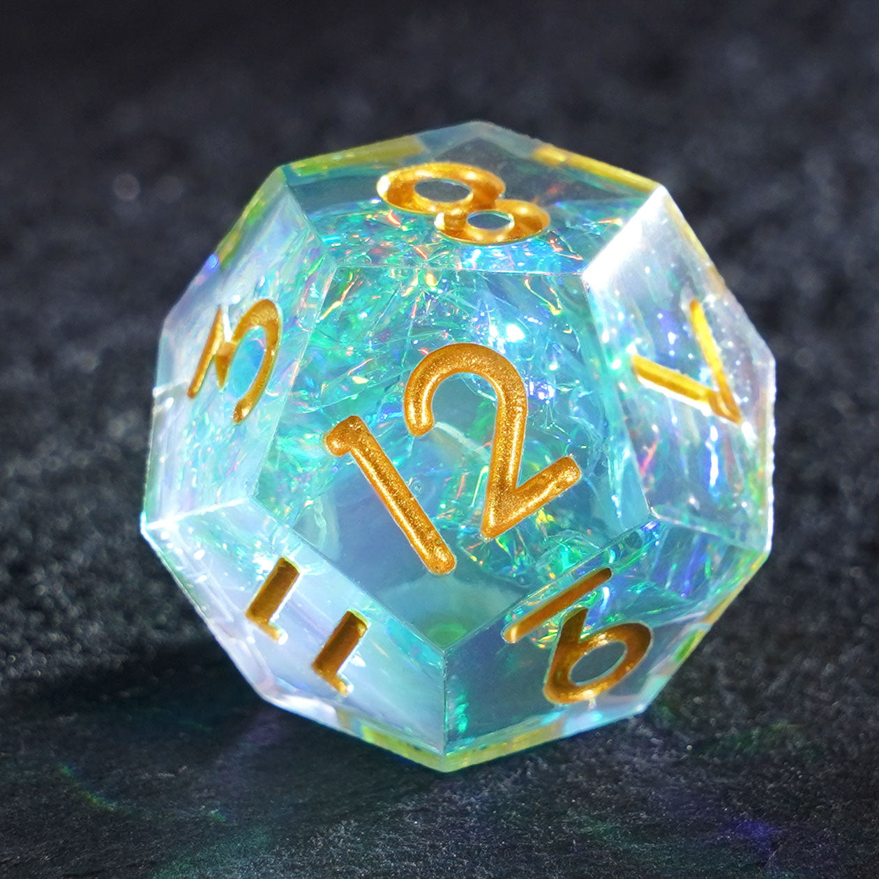 Prism Veil Resin Dice Set
