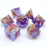 Botanical Kingdom Resin Dice Set II - DragonStone