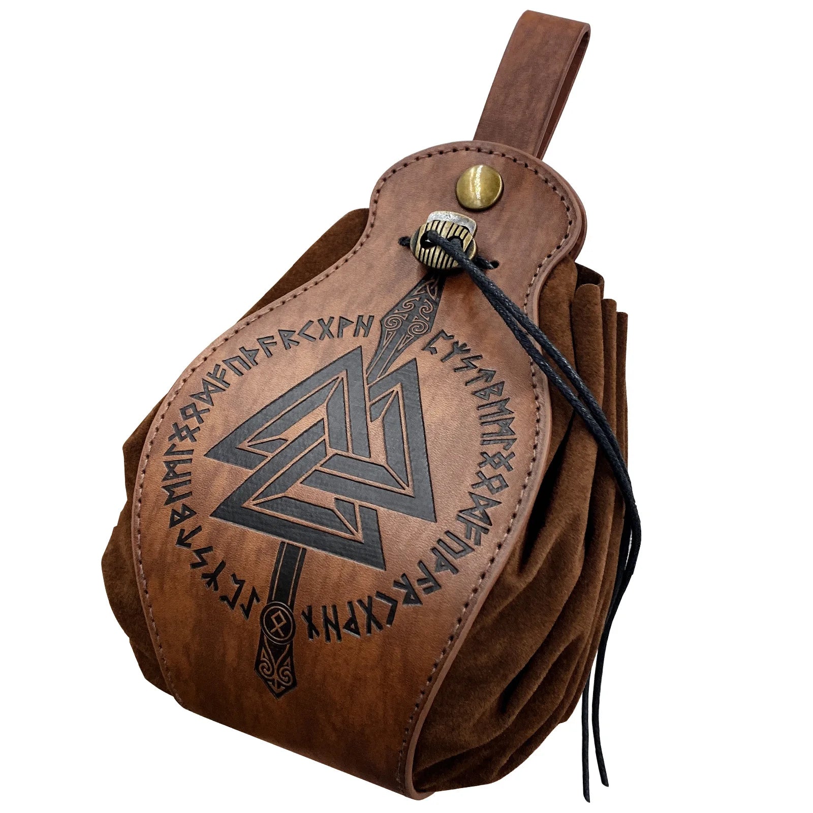 D&D Roleplaying RPG Gift Ideas PU Leather Bag - DragonStone