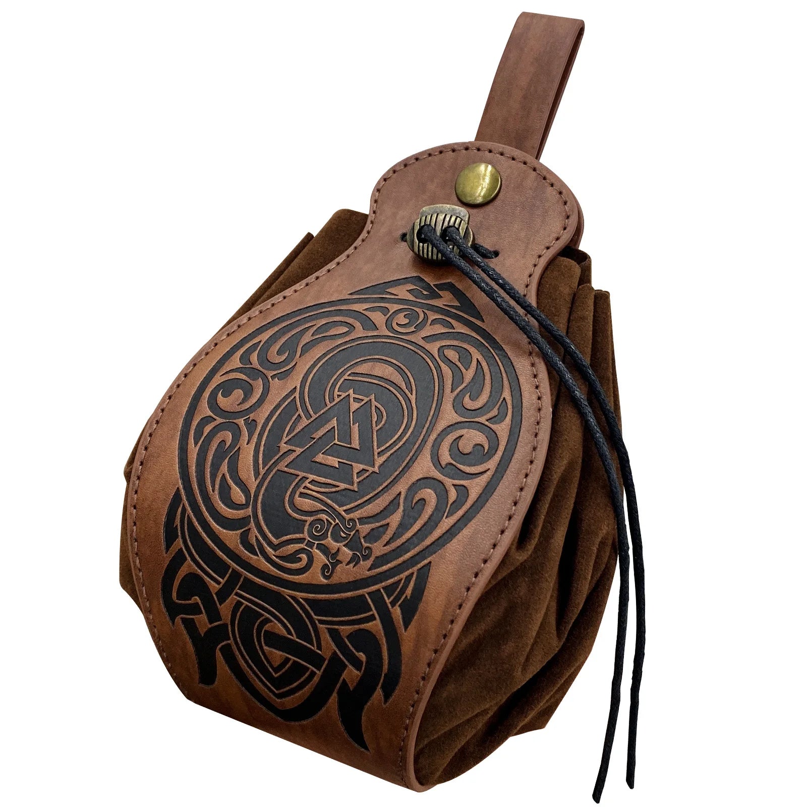 D&D Roleplaying RPG Gift Ideas PU Leather Bag - DragonStone