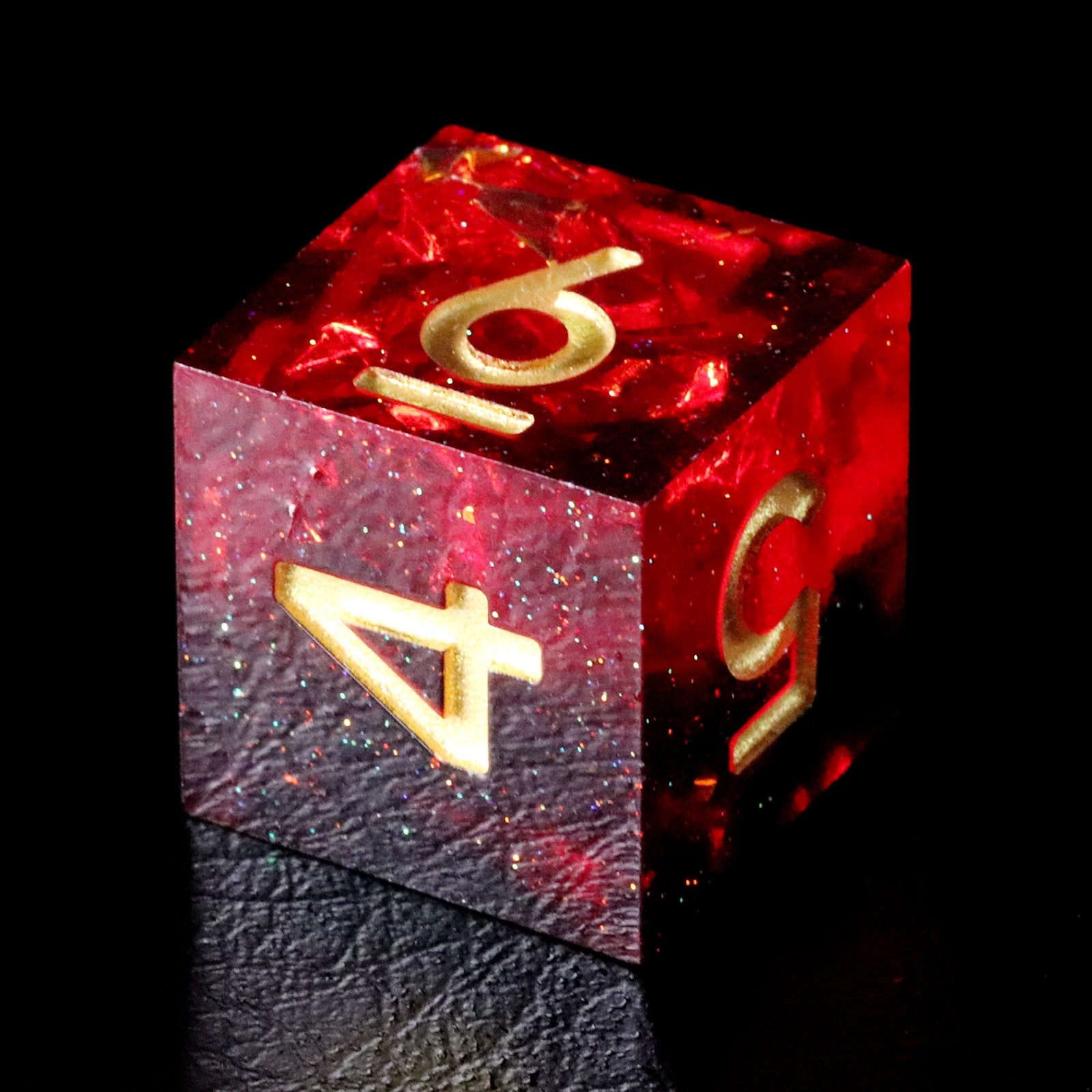 Crimson Witch Resin Dice Set - DragonStone