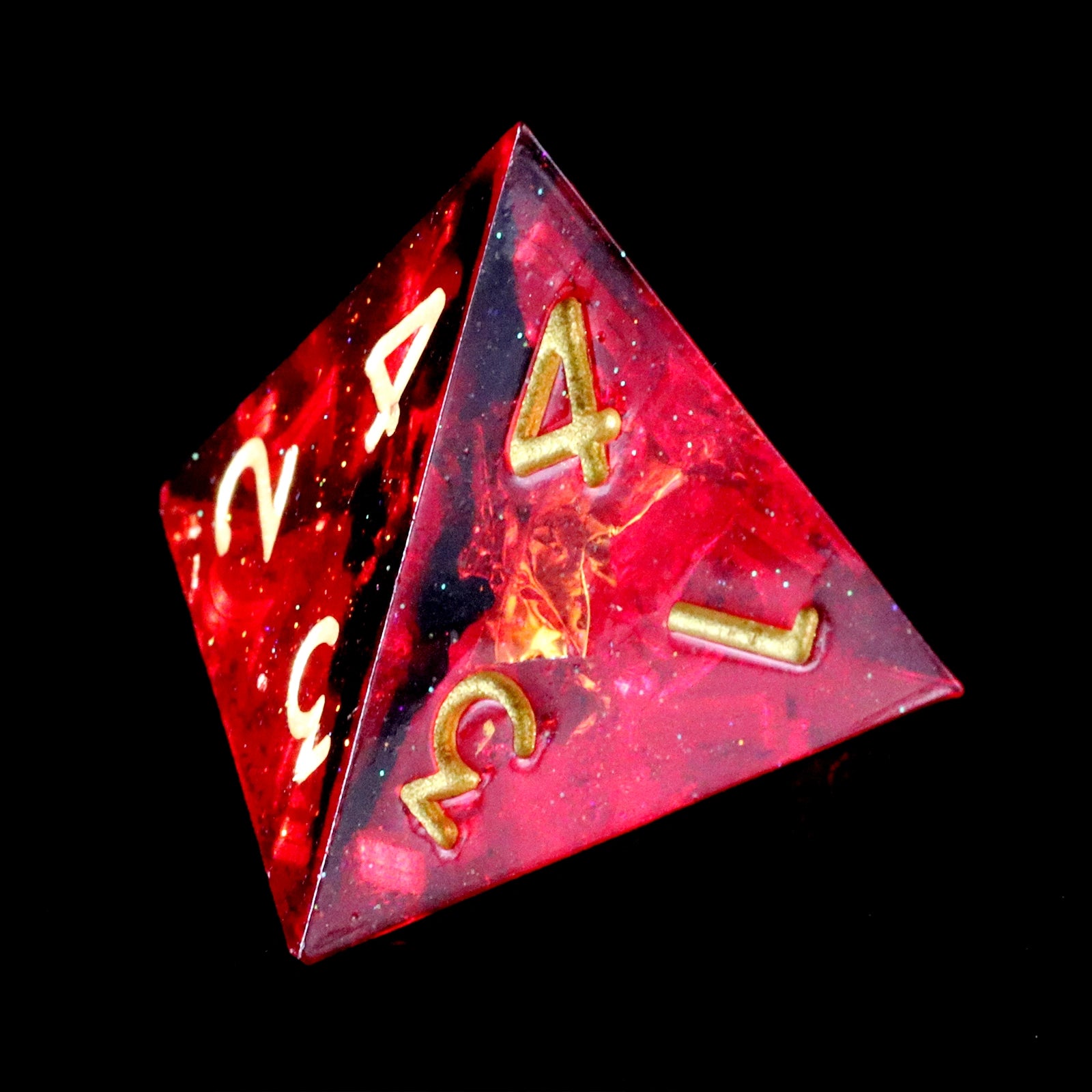 Crimson Witch Resin Dice Set - DragonStone