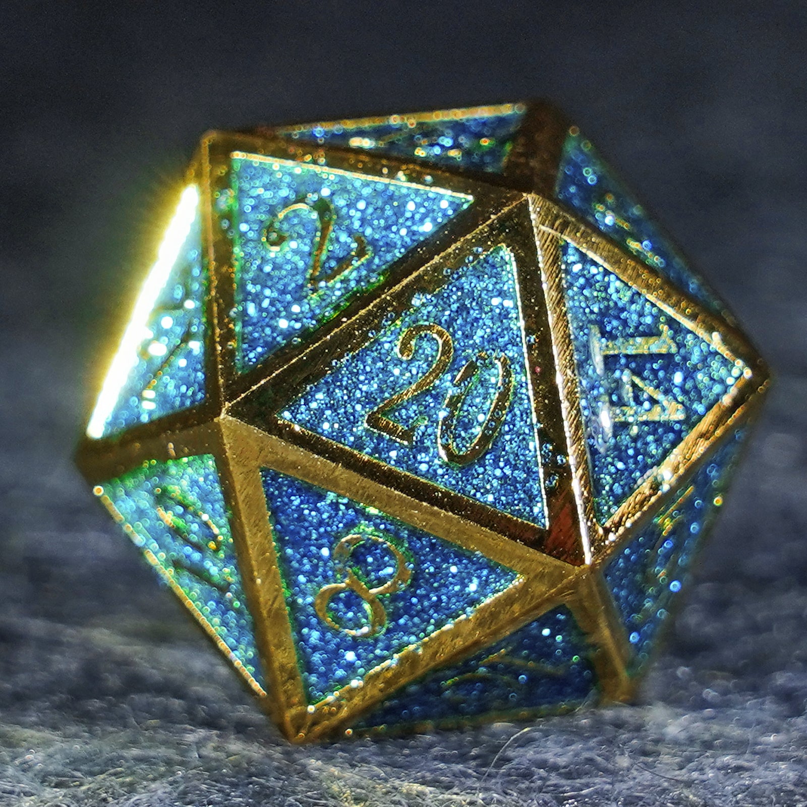 Heart of the Ice Queen Metal Dice Set - DragonStone