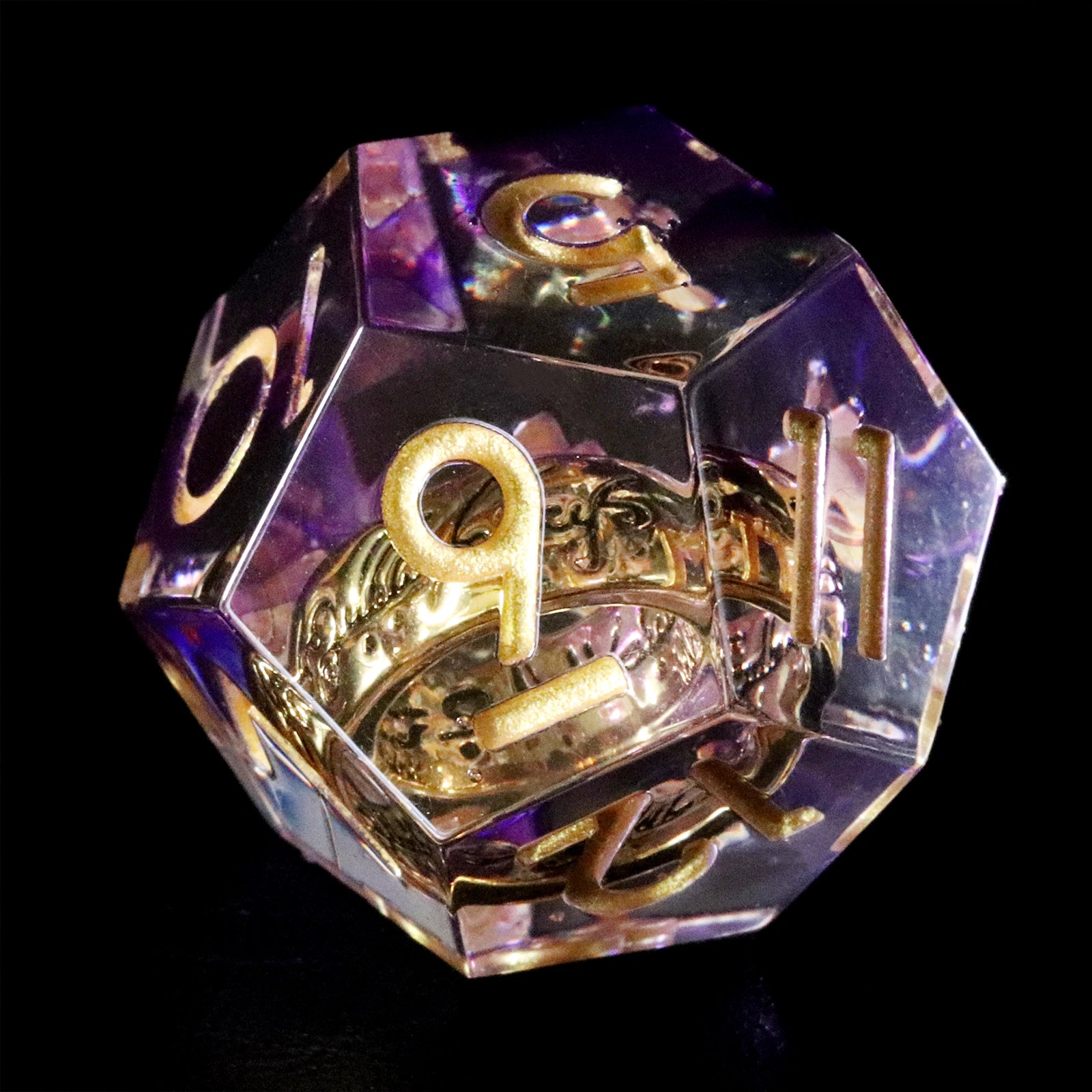 Lord of the Rings Amethyst Veil Resin Dice Set - DragonStone