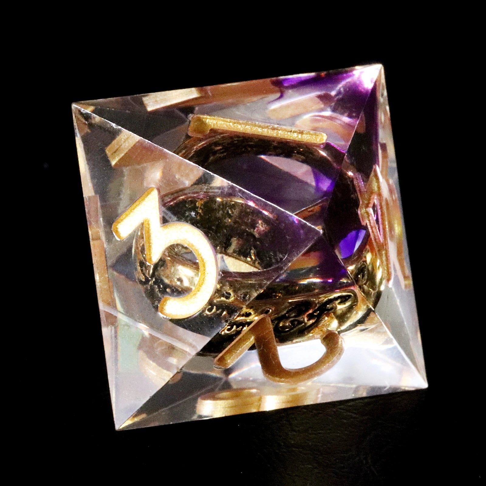 Lord of the Rings Amethyst Veil Resin Dice Set - DragonStone