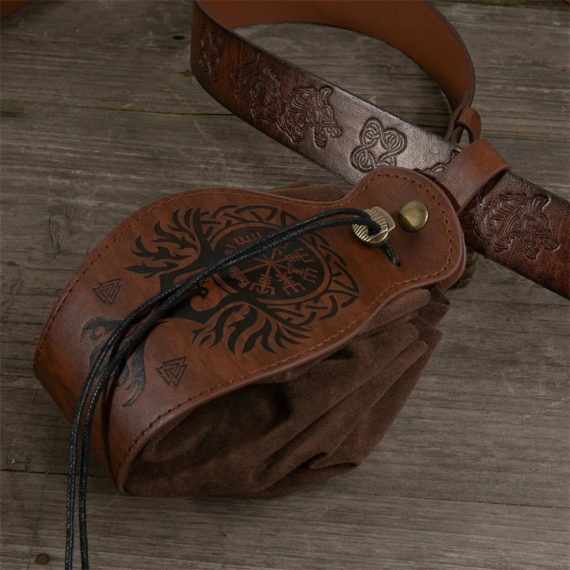 D&D Roleplaying RPG Gift Ideas PU Leather Bag - DragonStone