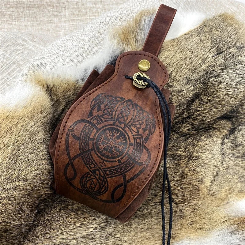 D&D Roleplaying RPG Gift Ideas PU Leather Bag - DragonStone