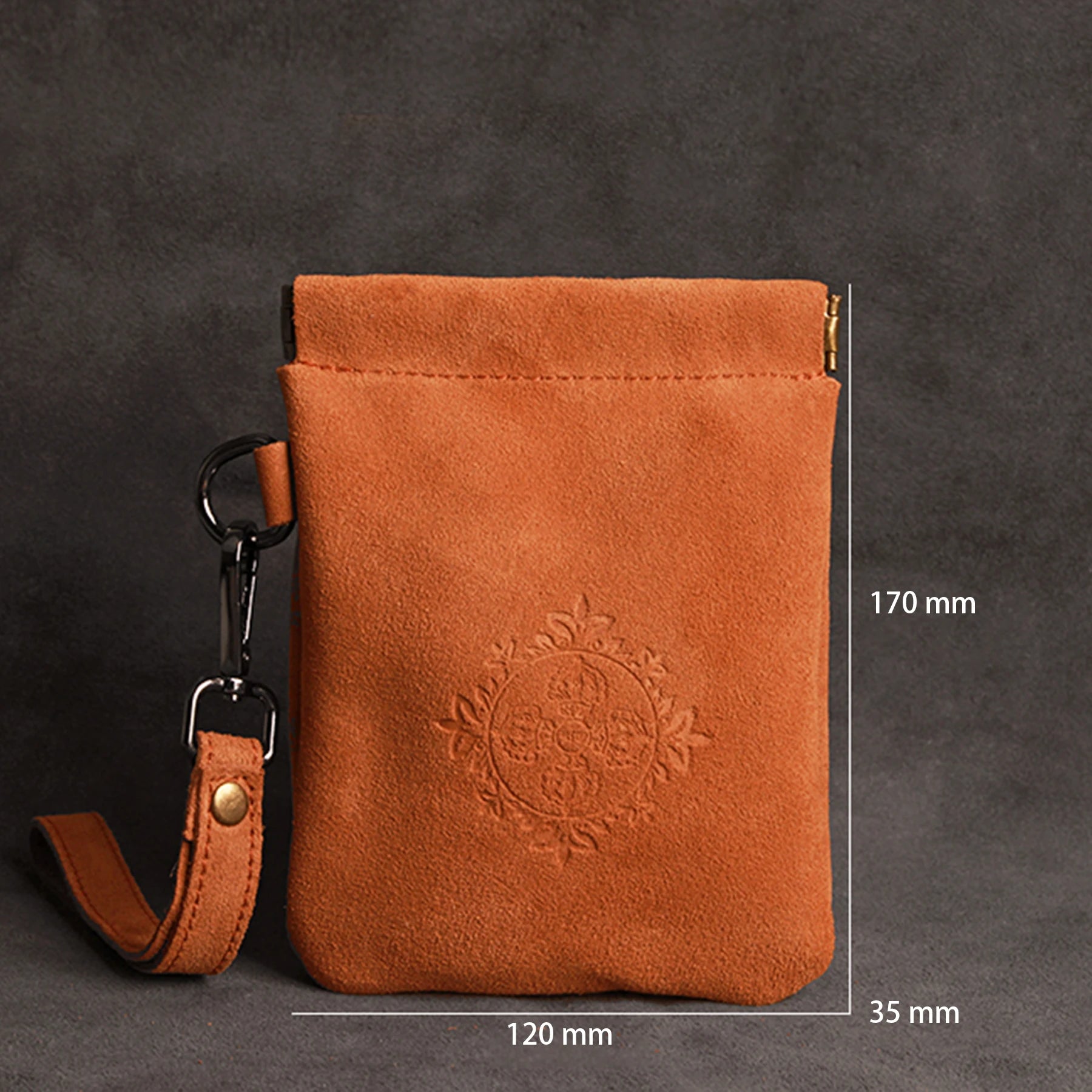 The Ranger’s Token — Handmade Leather Dice Pouch
