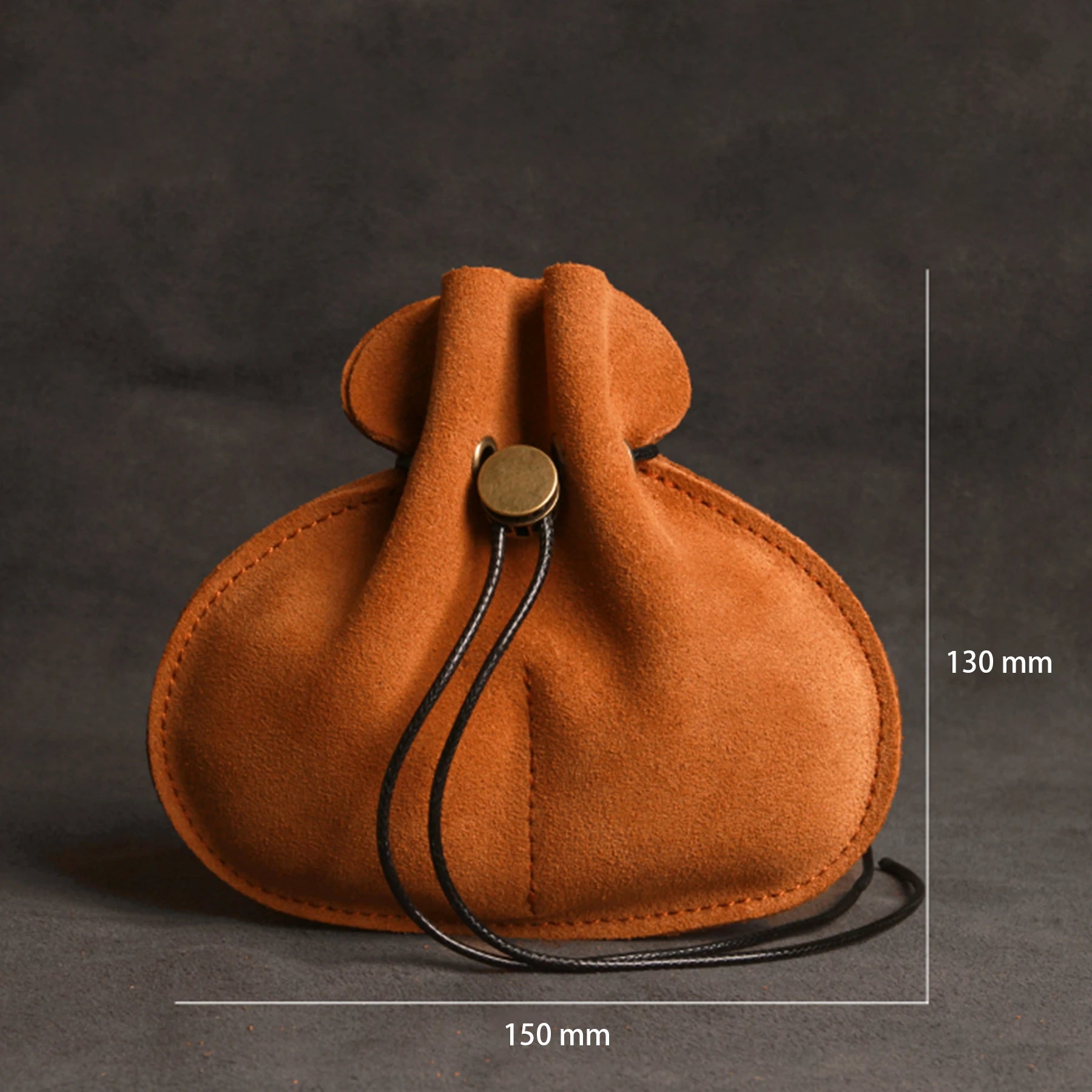 The Ranger’s Token — Handmade Leather Dice Pouch