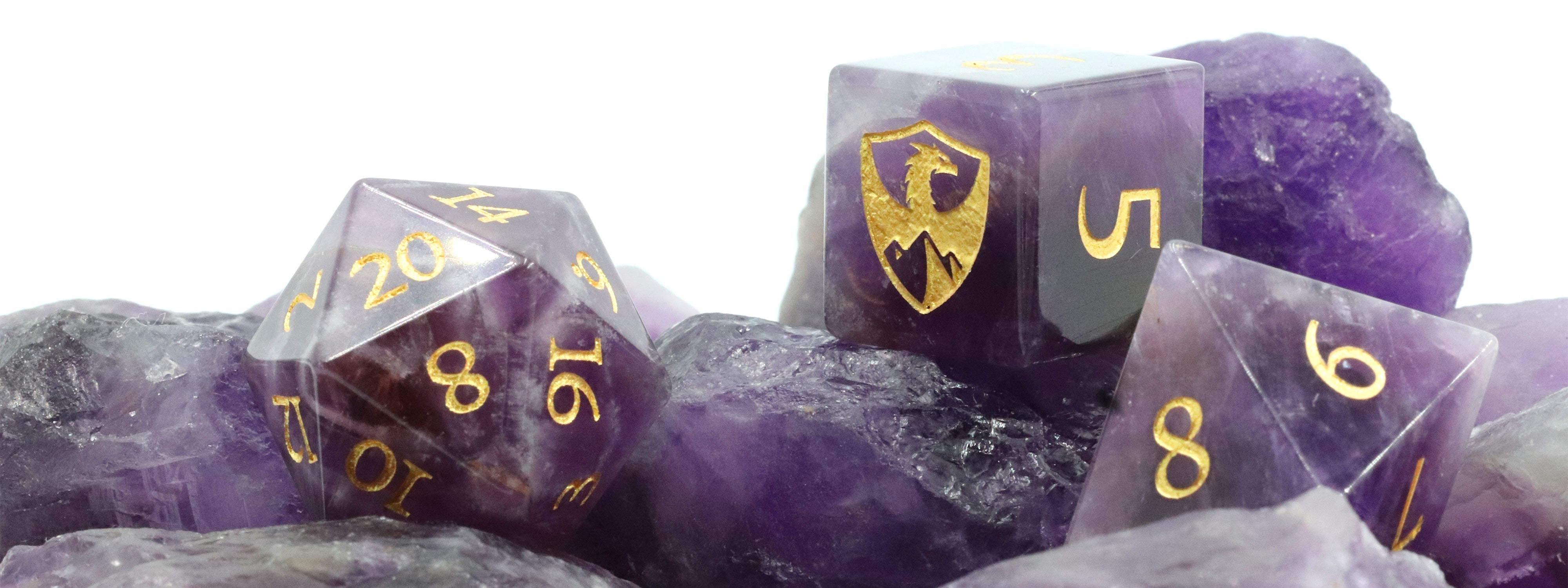 The Ultimate Symbol of Luxury—Amethyst Gemstone Dice