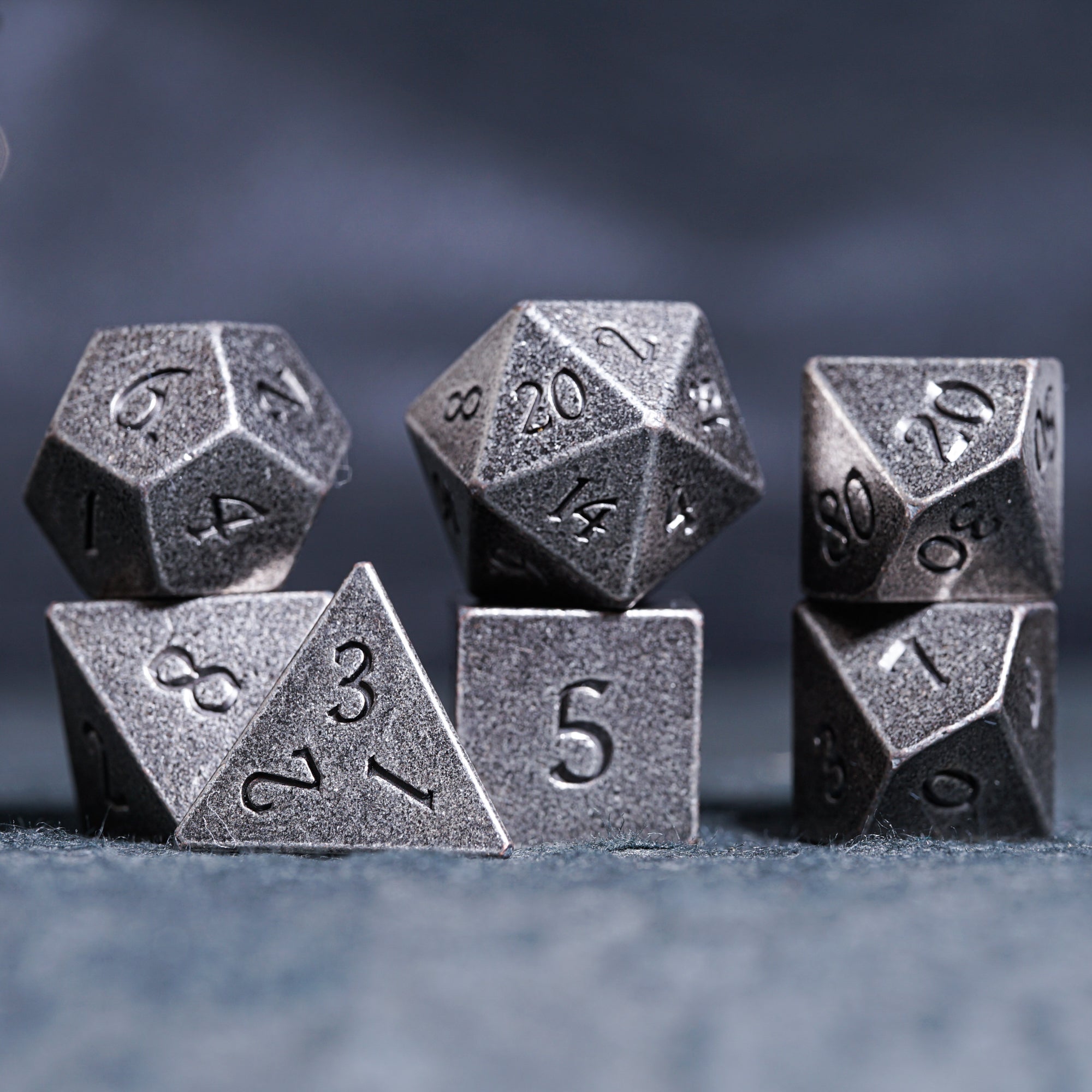 DragonStone D&D Lord of Corruption Zinc Alloy Dice Set