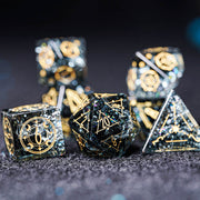 DragonStone D&D Nightfall Zircon Dice Set