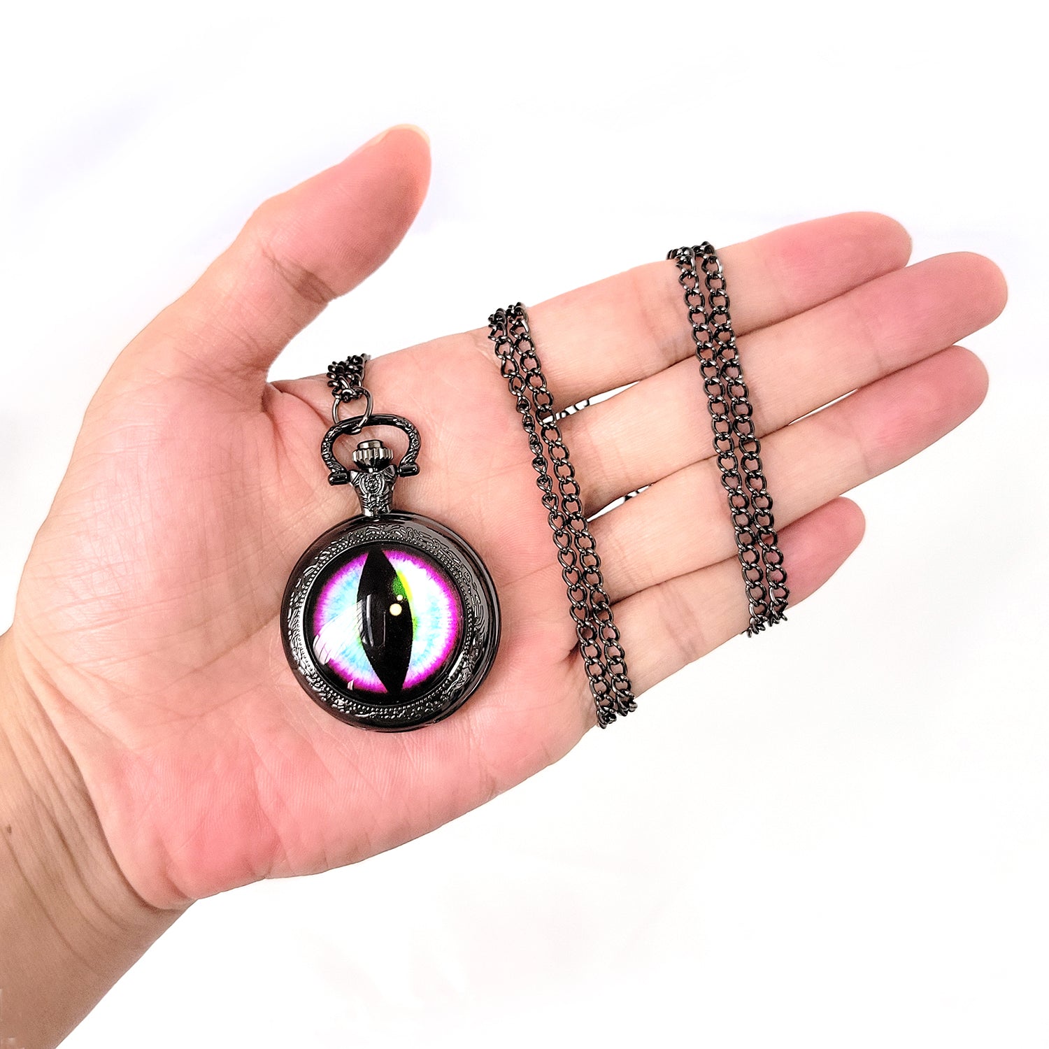 Dragon's Eye Metal Pocket Watch