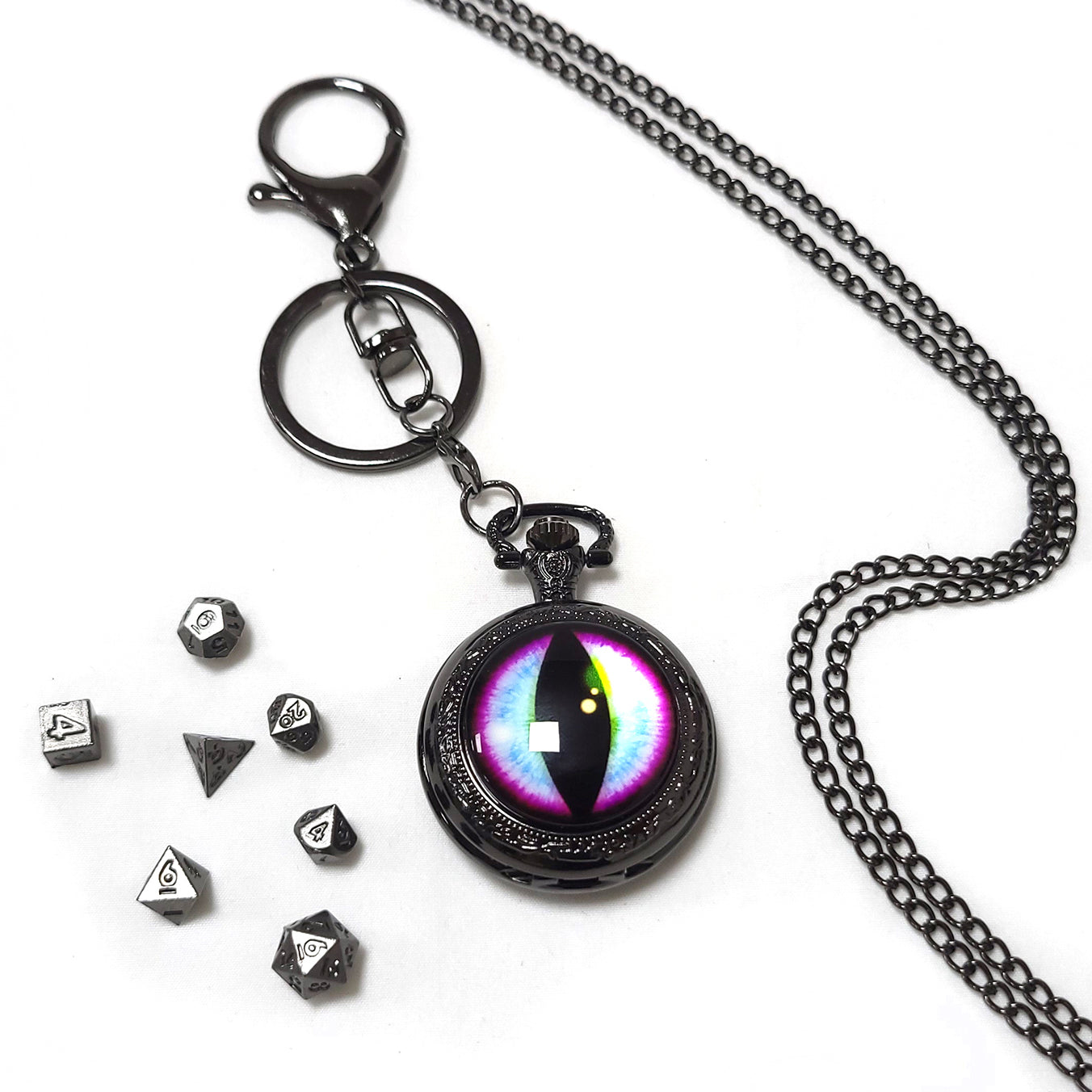 Dragon's Eye Metal Pocket Watch