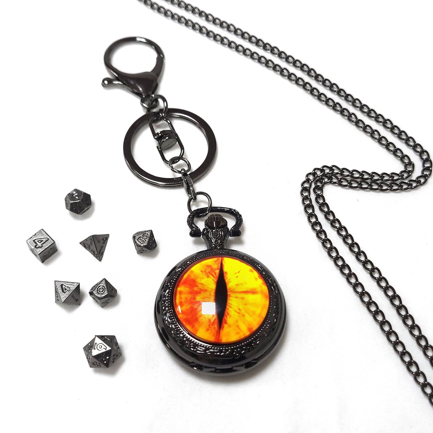 Dragon's Eye Metal Pocket Watch