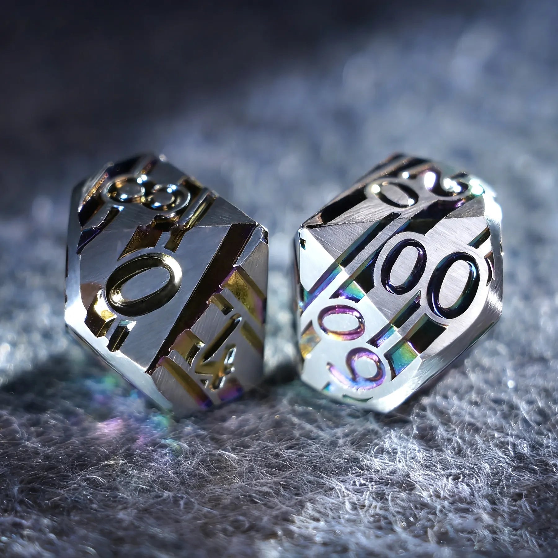 The Arcane · Jayce's Awakening Solid Metal Dice Set