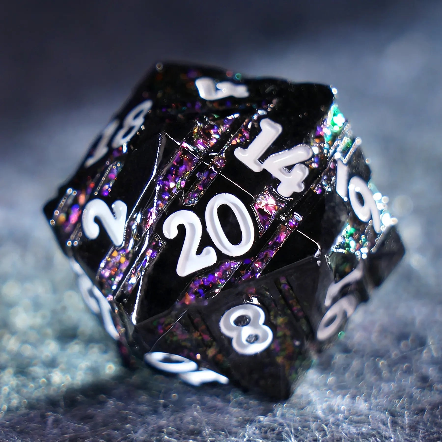 The Arcane · Vi's Resolve Solid Metal Dice Set