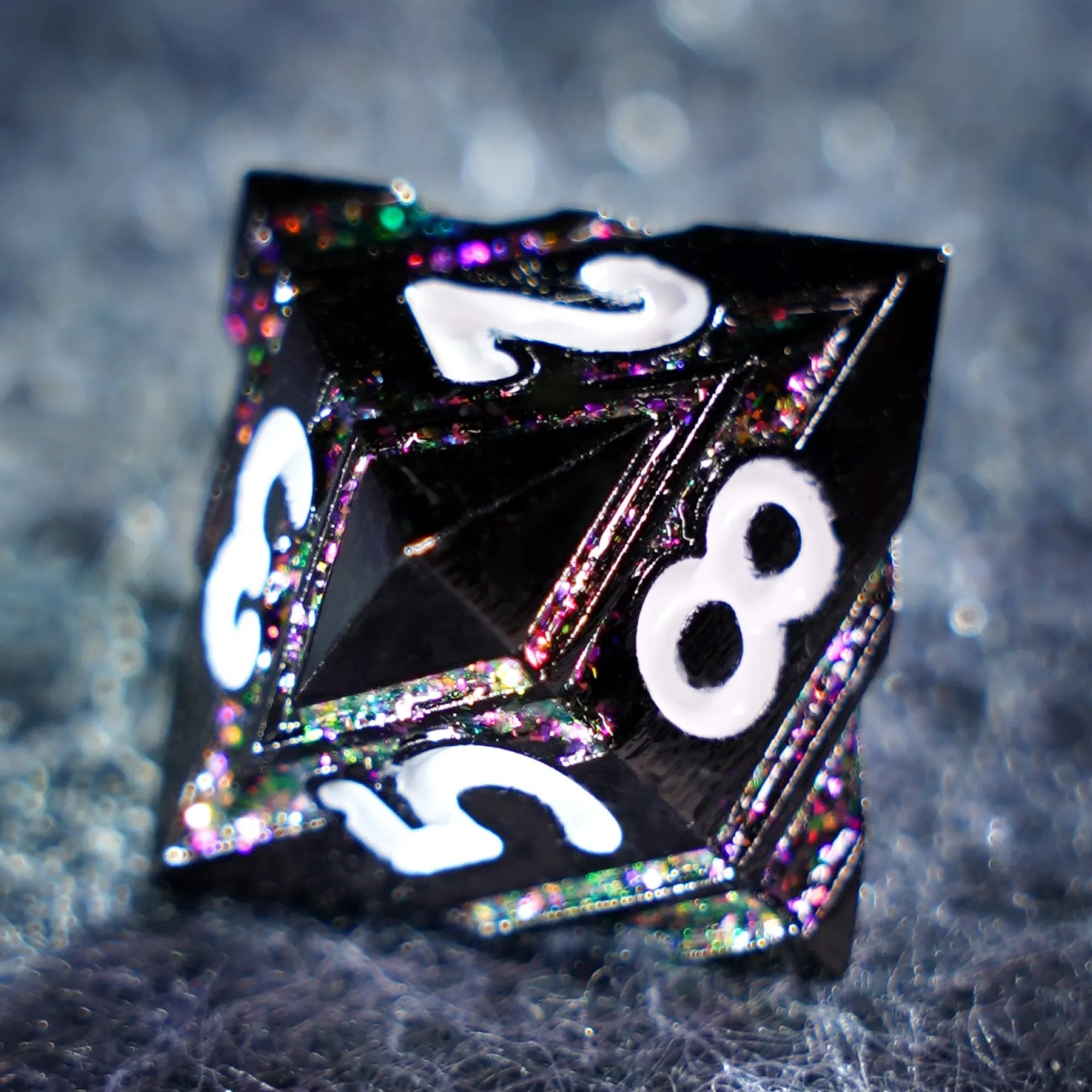 The Arcane · Vi's Resolve Solid Metal Dice Set