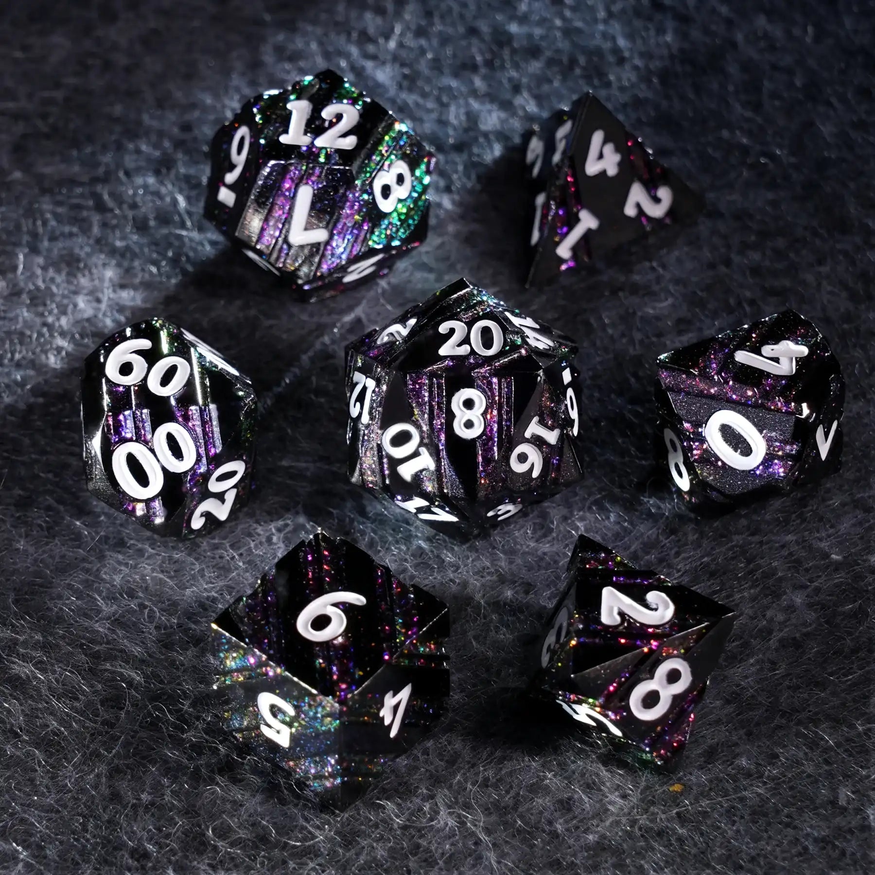 The Arcane · Vi's Resolve Solid Metal Dice Set