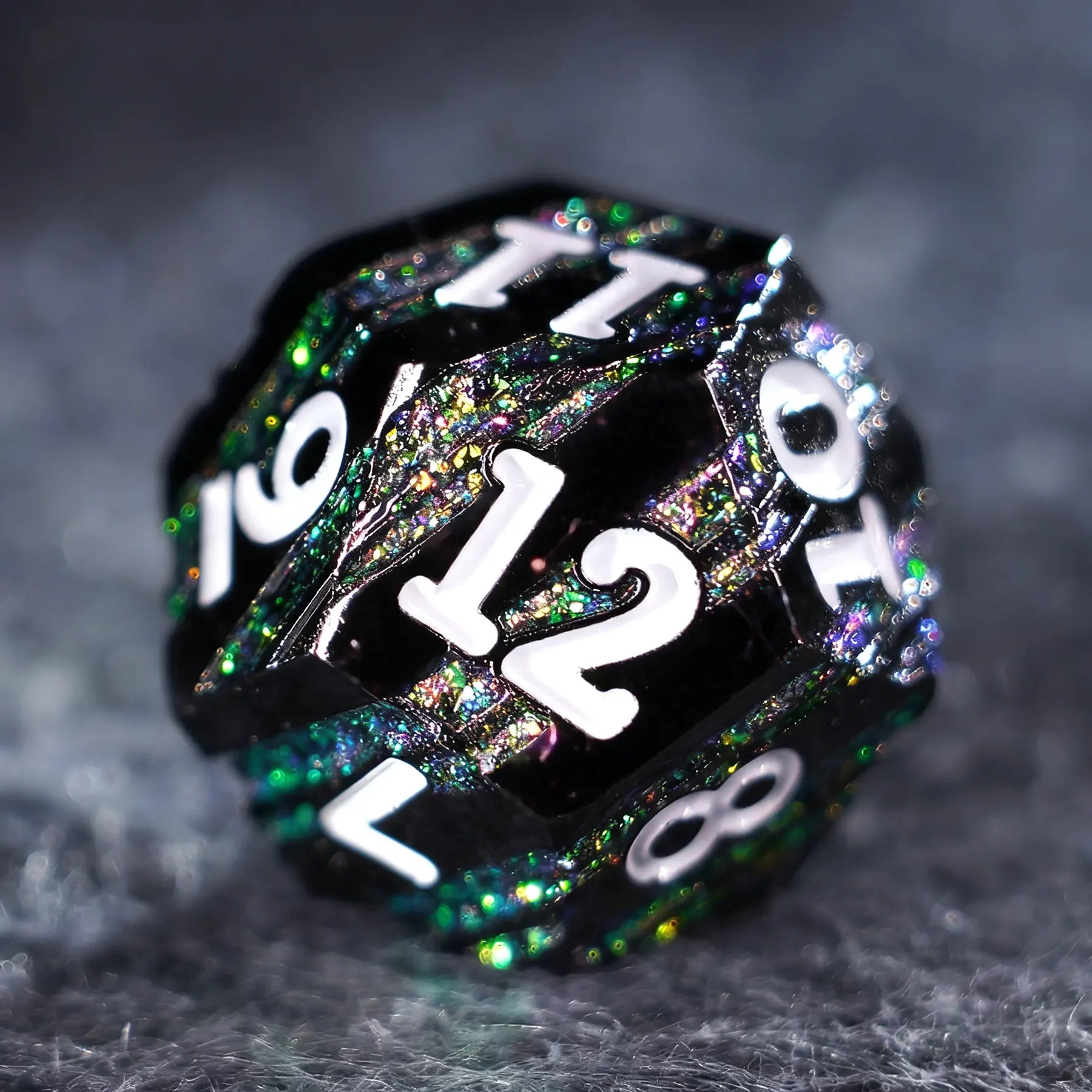The Arcane · Ekko's Rewind Solid Metal Dice Set