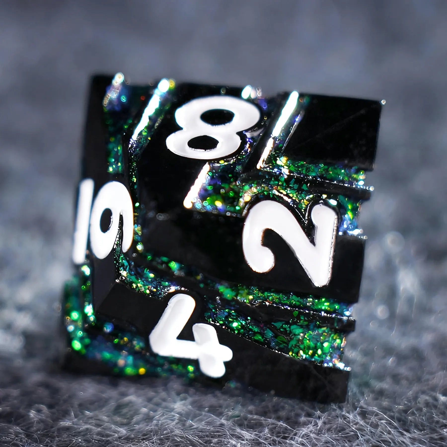 The Arcane · Ekko's Rewind Solid Metal Dice Set