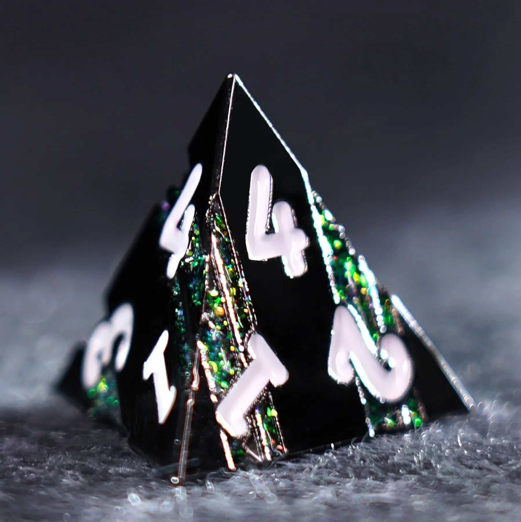 The Arcane · Ekko's Rewind Solid Metal Dice Set