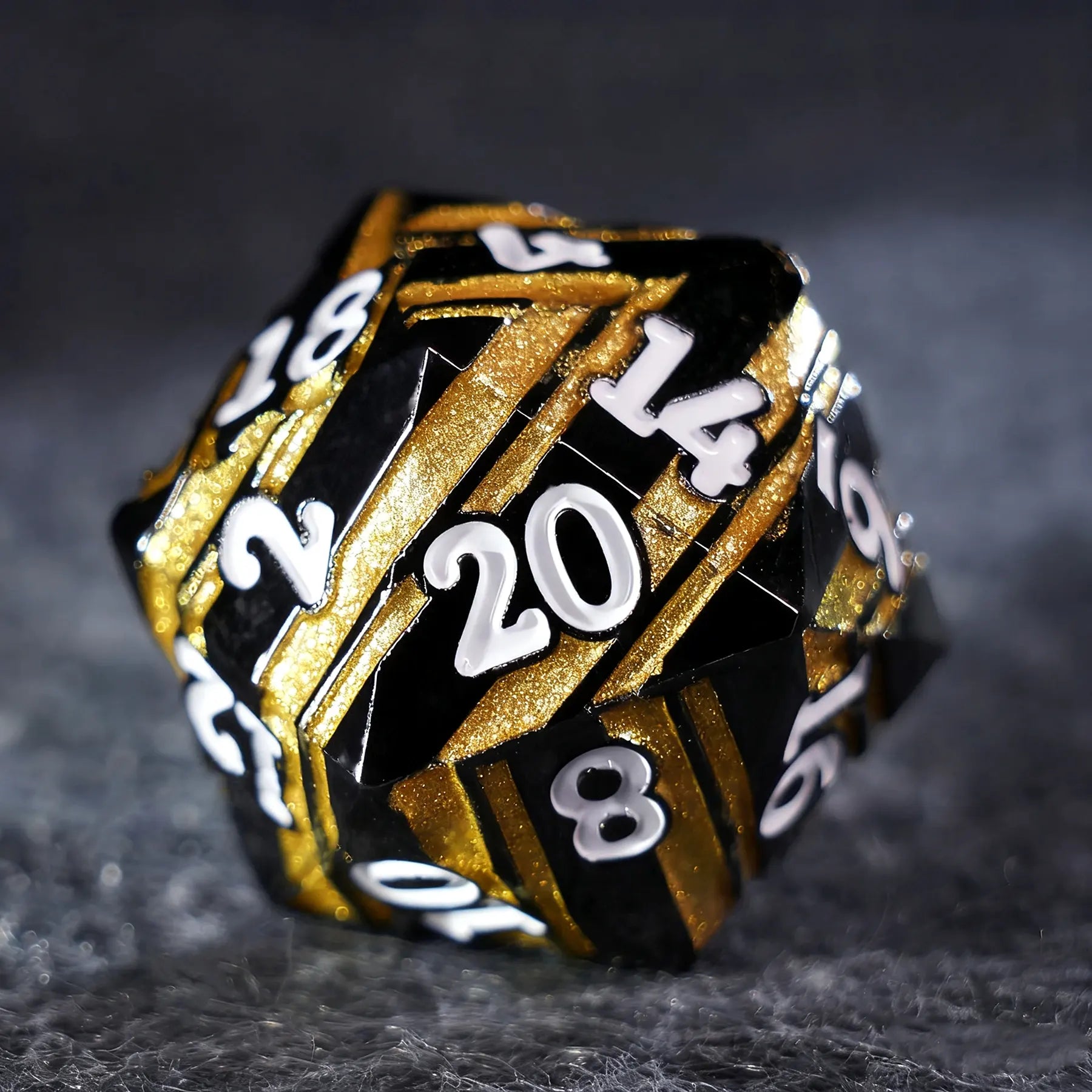 The Arcane · Mel's Ascendancy Solid Metal Dice Set