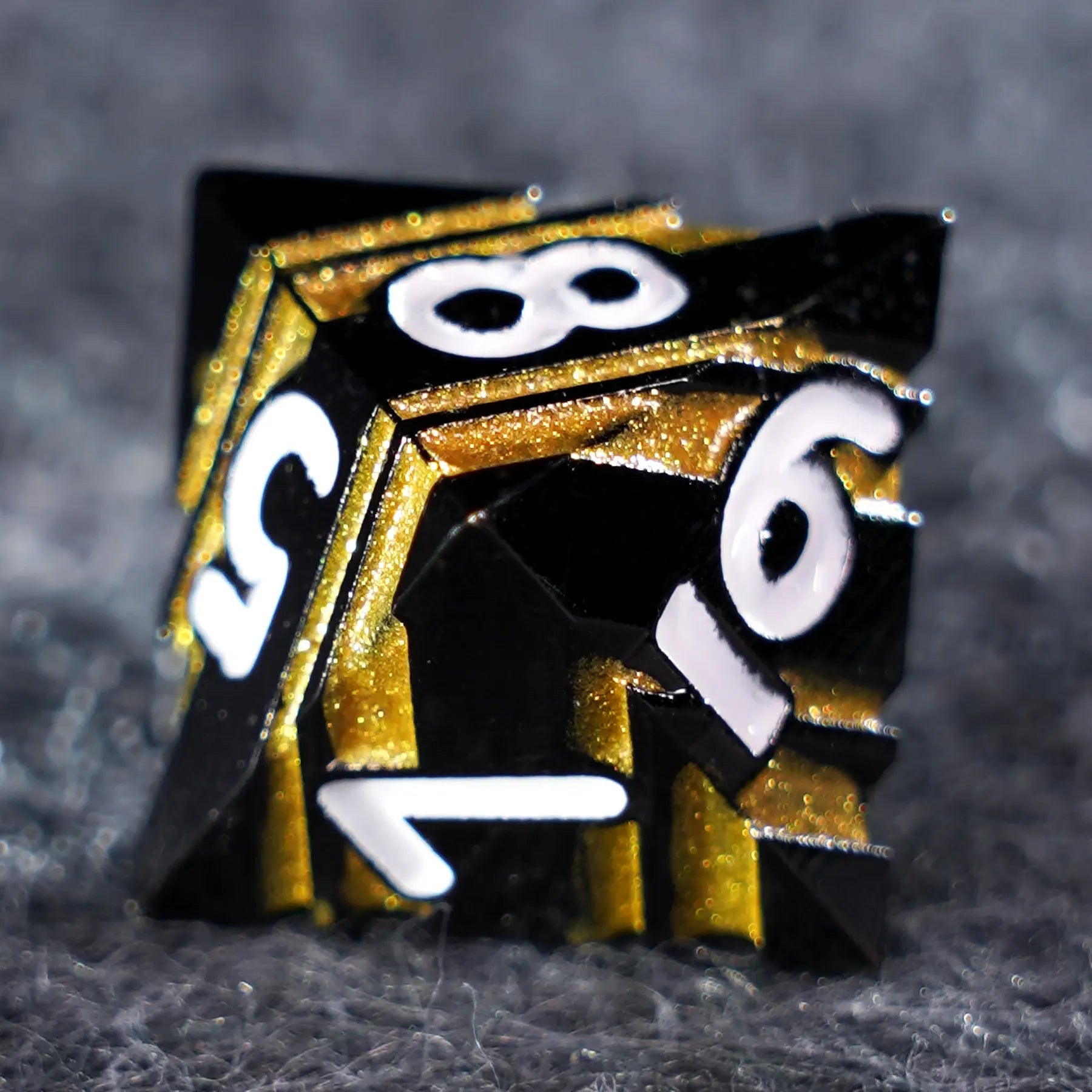 The Arcane · Mel's Ascendancy Solid Metal Dice Set