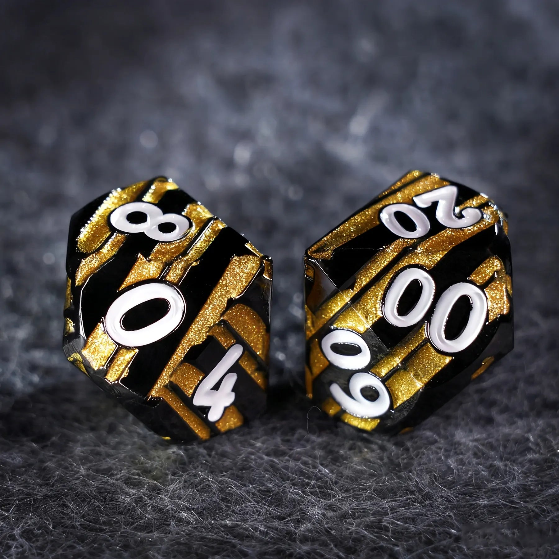 The Arcane · Mel's Ascendancy Solid Metal Dice Set