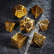 Golden Dominion · The Gilded Expanse Hollow Metal Dice Set