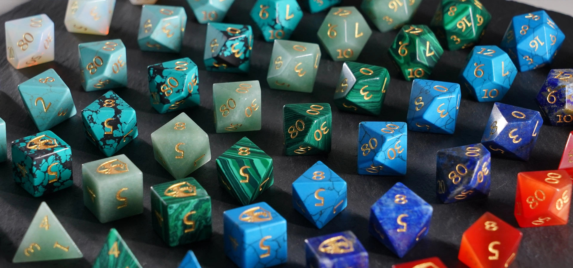 Gemstone Dice